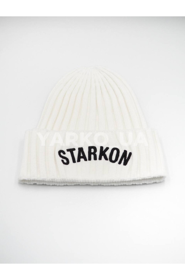 Шапка Glory Kids для дівчинки весна/осінь 9159 віскоза/еластан молочний STARKON 52-54(р)