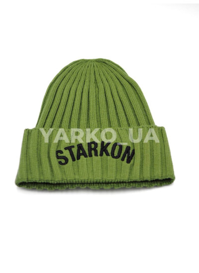 Шапка Glory Kids для хлопчика і дівчинки 9159 віскоза/еластан оливка STARKON 52-54(р)