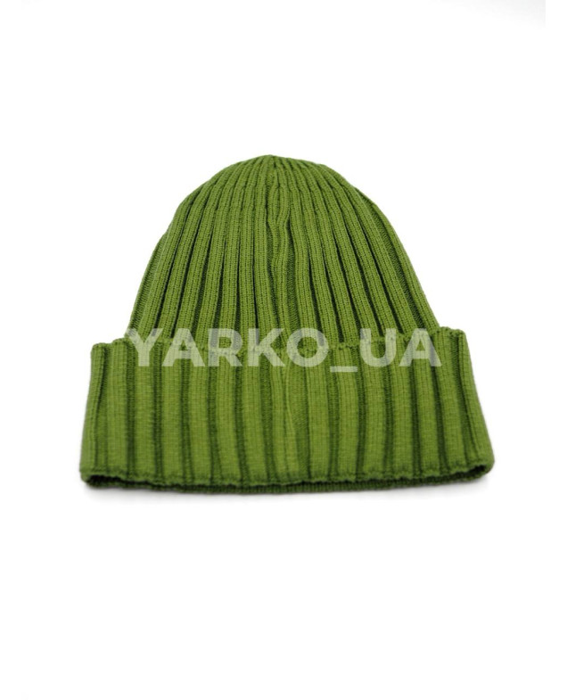 Шапка Glory Kids для хлопчика і дівчинки 9159 віскоза/еластан оливка STARKON 52-54(р)