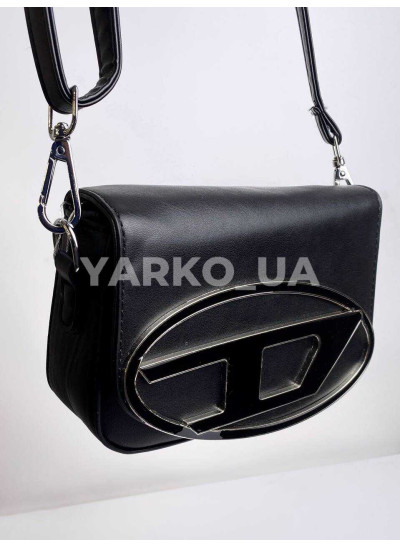 Сумка для дівчинки 1035# екошкіра чорний Diesel 19 х 14 х 4 см