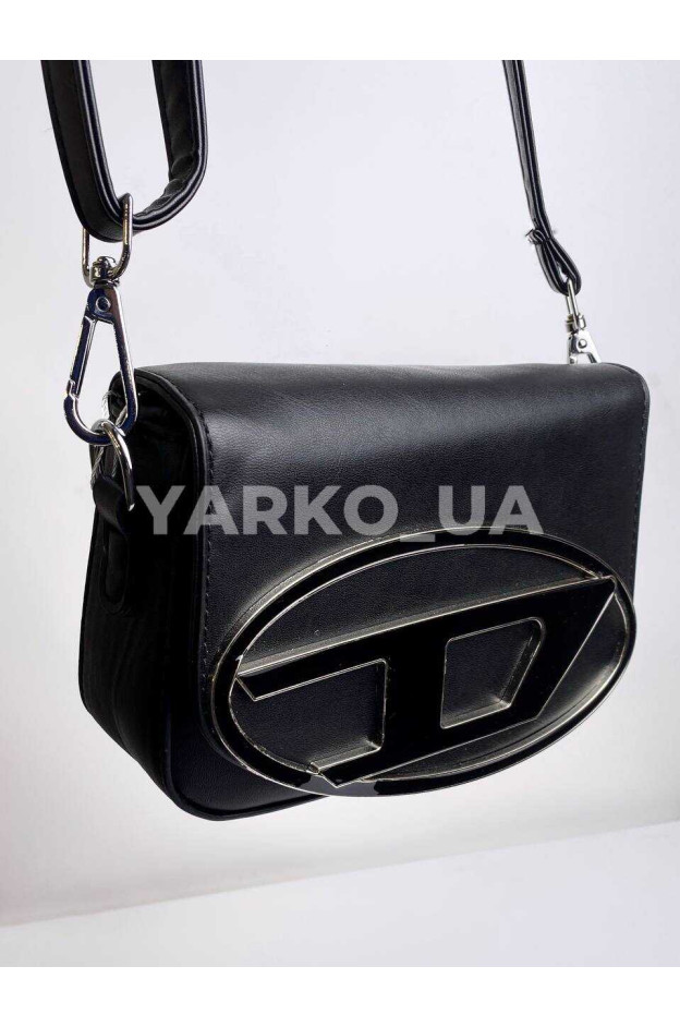 Сумка для дівчинки 1035# екошкіра чорний Diesel 19 х 14 х 4 см