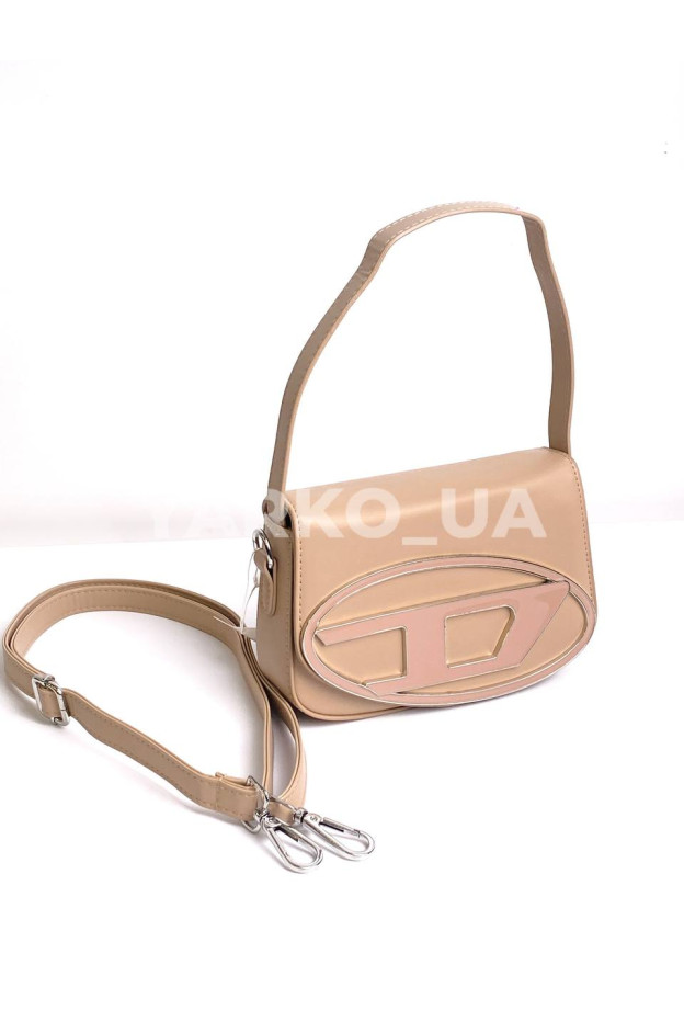 Сумка для дівчинки 1035# екошкіра пудра Diesel 19 х 14 х 4 см