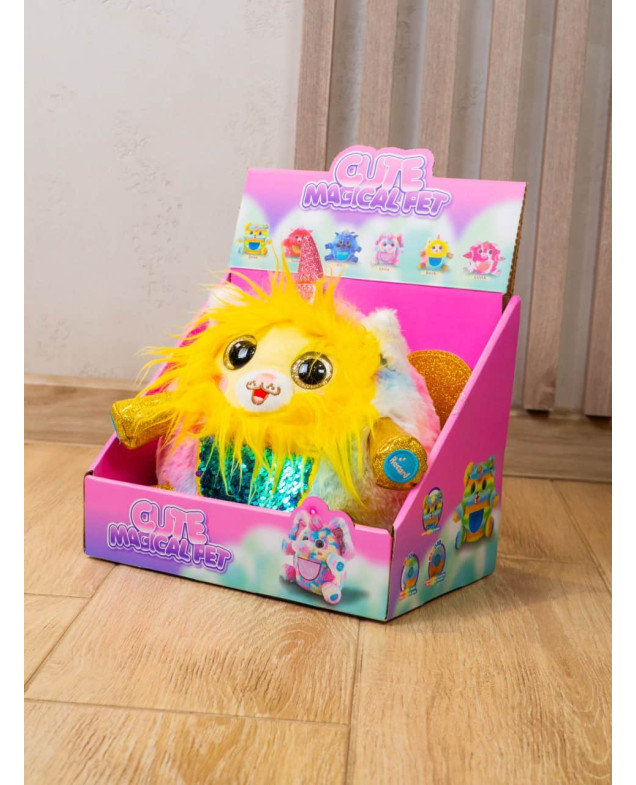 М'яка іграшка для дівчинки 933-56 Cute Magical Pet 3 мелодії, функція запису голосу