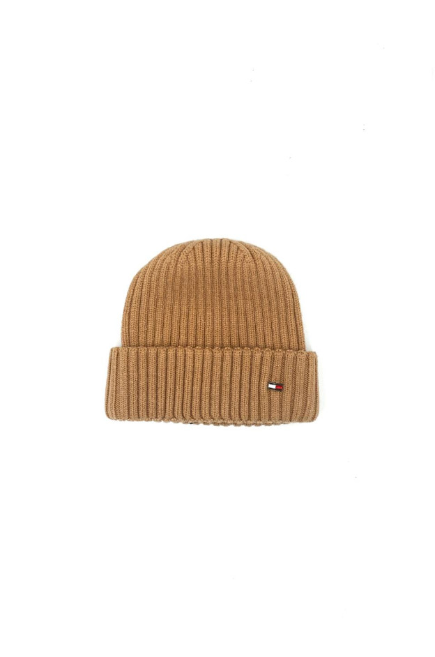 Шапка для хлопчика весна/осінь 997061 вовна/віскоза горіх біні Tommy Hilfiger 55-58(р)