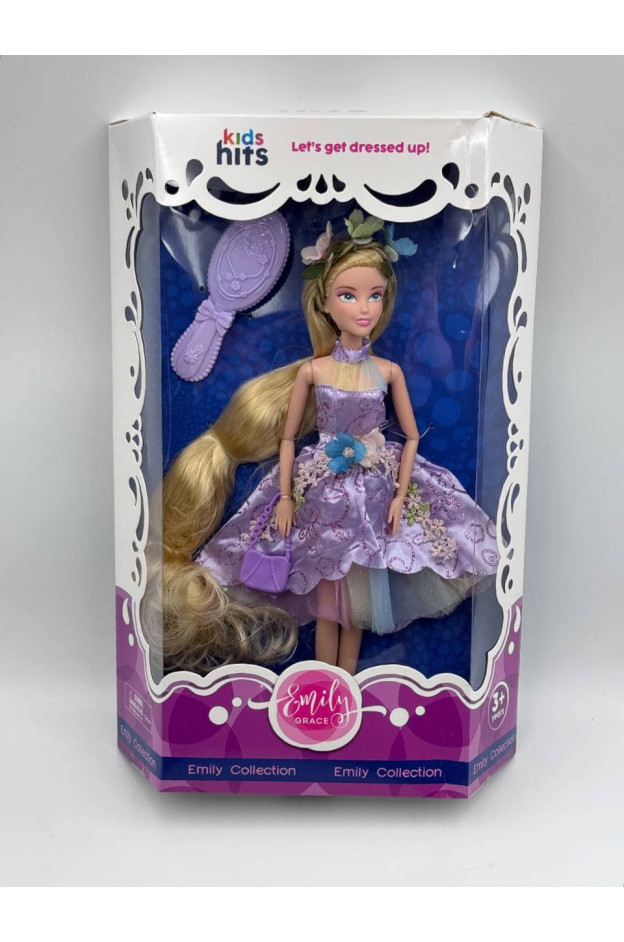 Лялька для дівчинки KH23004 Emily з аксесуарами на шарнірах