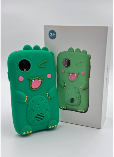 Телефон для дітей 0140 KadPhone Dino, камера, ігри, карта пам'яті