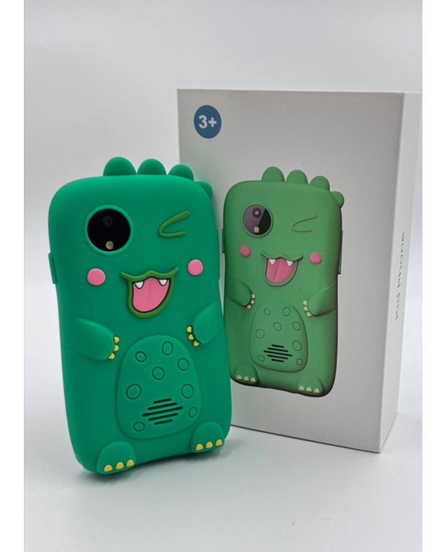 Телефон для дітей 0140 KadPhone Dino, камера, ігри, карта пам'яті