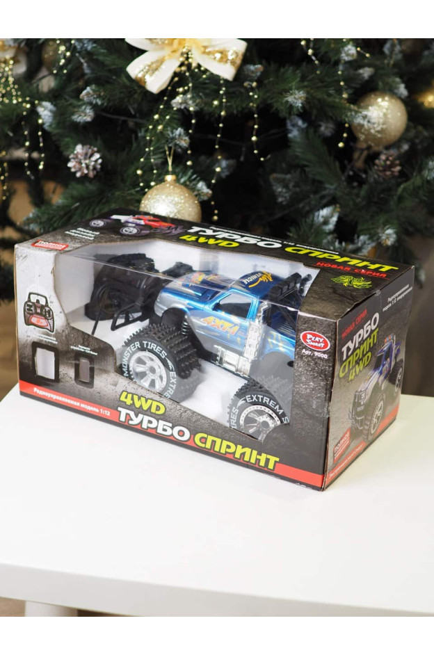 Машинка для хлопчика 9000/6568 Джип на радіокерукванні Turbo Sprint гумові колеса