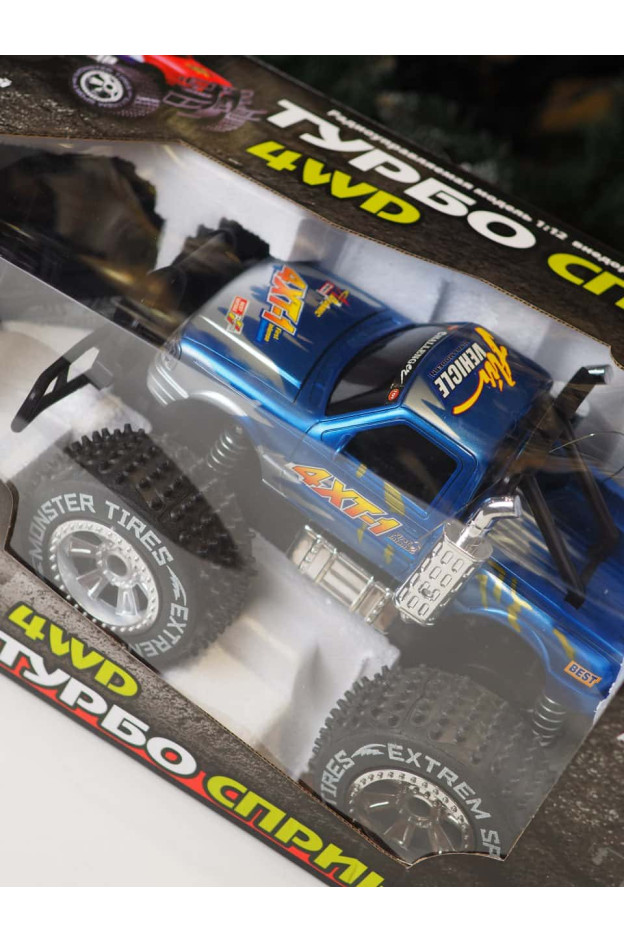 Машинка для хлопчика 9000/6568 Джип на радіокерукванні Turbo Sprint гумові колеса