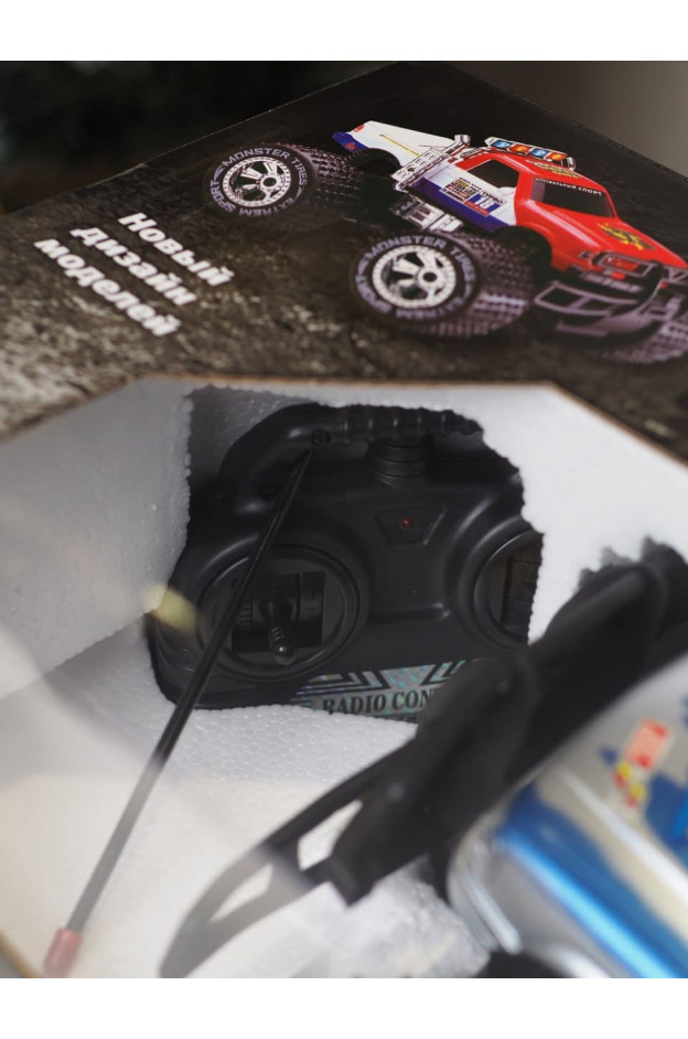 Машинка для хлопчика 9000/6568 Джип на радіокерукванні Turbo Sprint гумові колеса