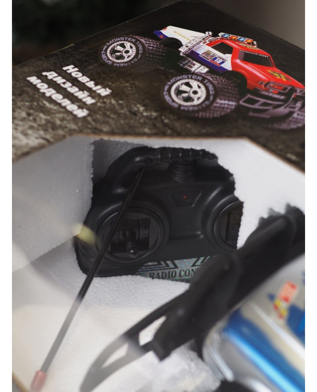 Машинка для хлопчика 9000/6568 Джип на радіокерукванні Turbo Sprint гумові колеса