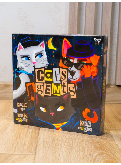 Гра для дітей G-CA-01-01U Настільна Cats Agents