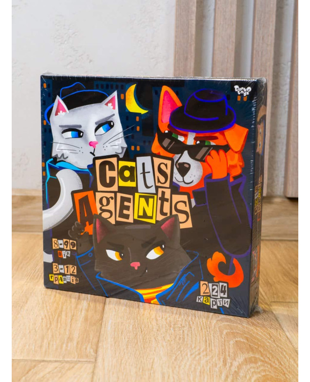 Гра для дітей G-CA-01-01U Настільна Cats Agents