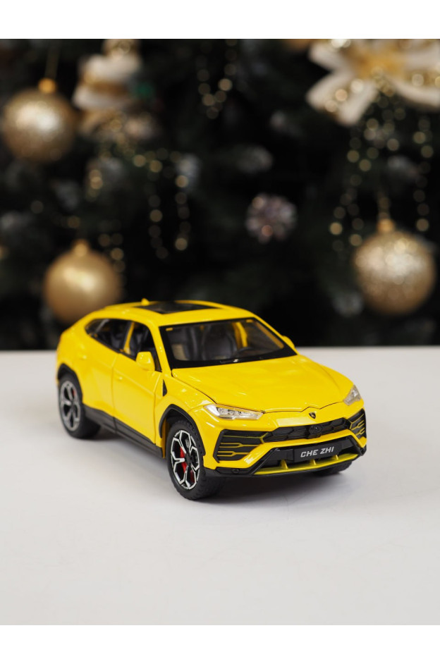 Машинка для хлопчика GT06441 металопластик Lamborhini Urus жовтий