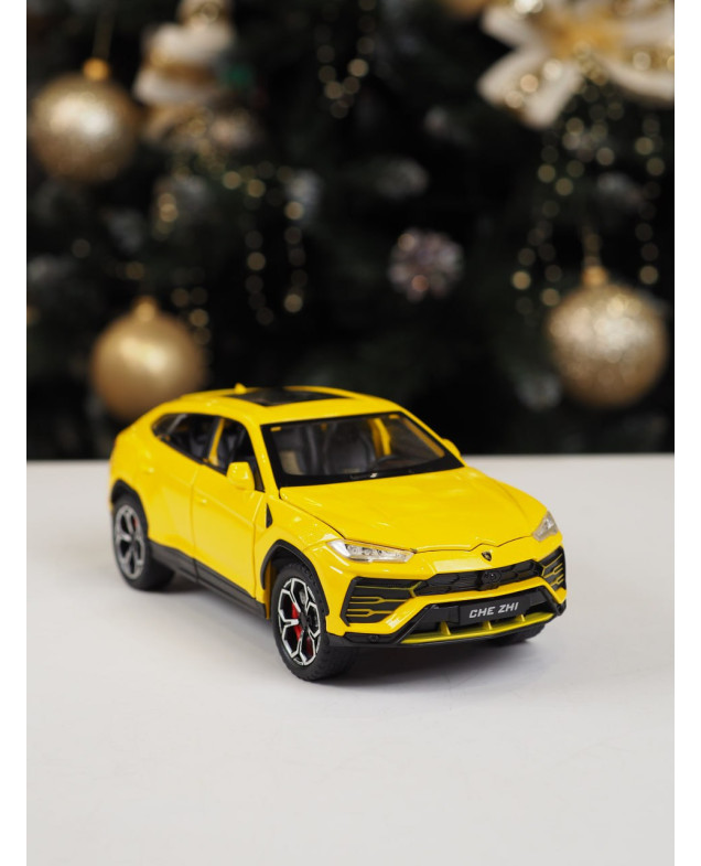 Машинка для хлопчика GT06441 металопластик Lamborhini Urus жовтий