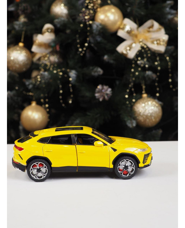 Машинка для хлопчика GT06441 металопластик Lamborhini Urus жовтий