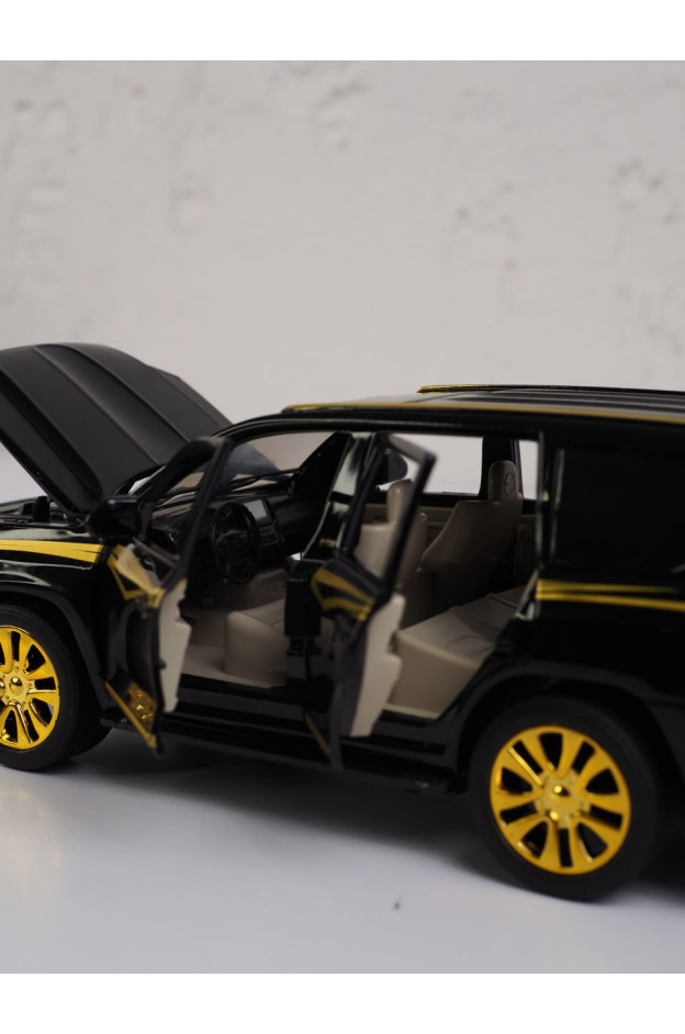 Машинка для хлопчика EL3912 металопластик Джип Toyota чорний