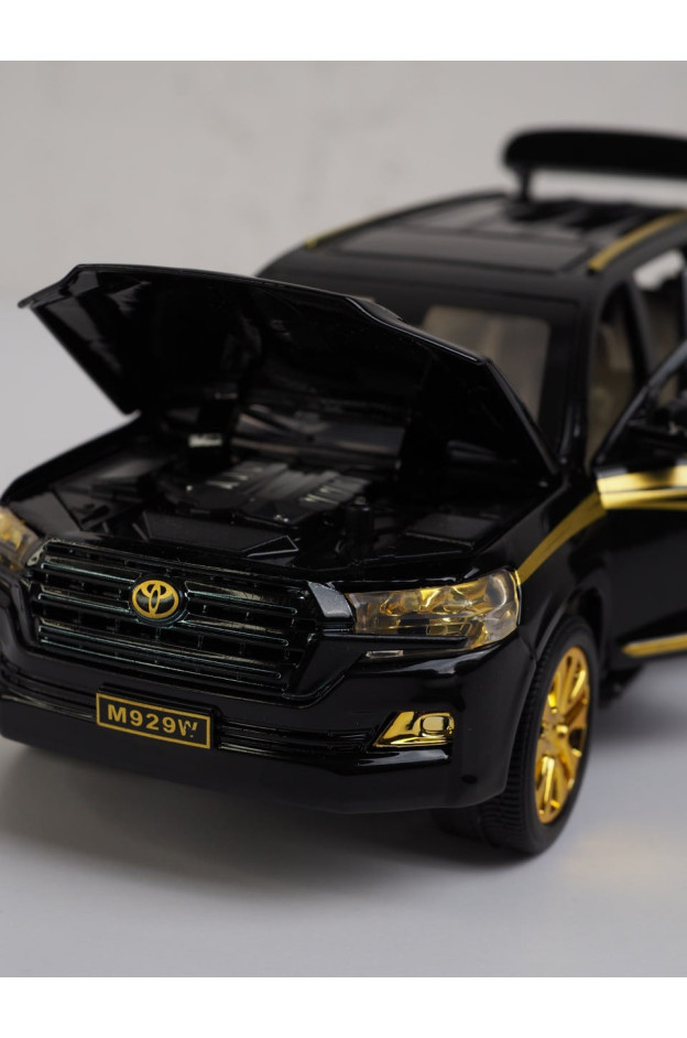 Машинка для хлопчика EL3912 металопластик Джип Toyota чорний