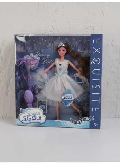 Лялька для дівчинки SK045B Sky Doll 30 см, з аксесуарами
