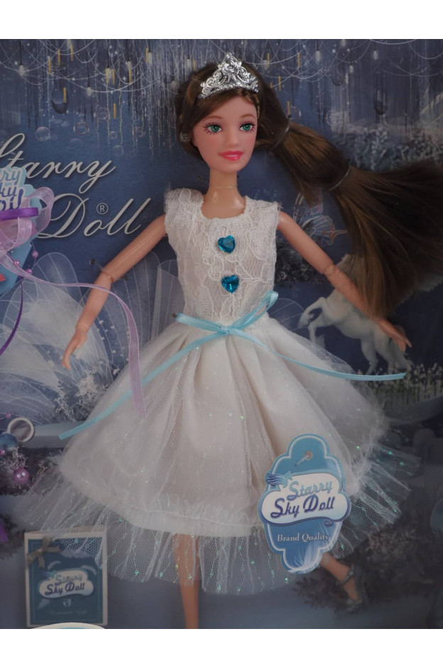 Лялька для дівчинки SK045B Sky Doll 30 см, з аксесуарами