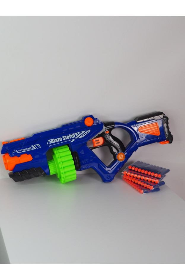 Автомат для хлопчика ZC7123 Blaze Storm, м'які кулі 40 шт, на батарейках