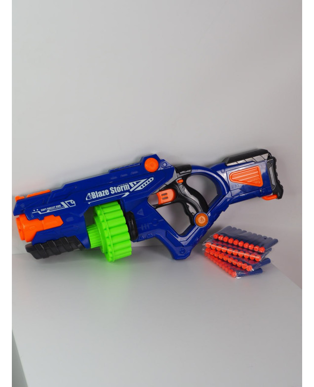 Автомат для хлопчика ZC7123 Blaze Storm, м'які кулі 40 шт, на батарейках
