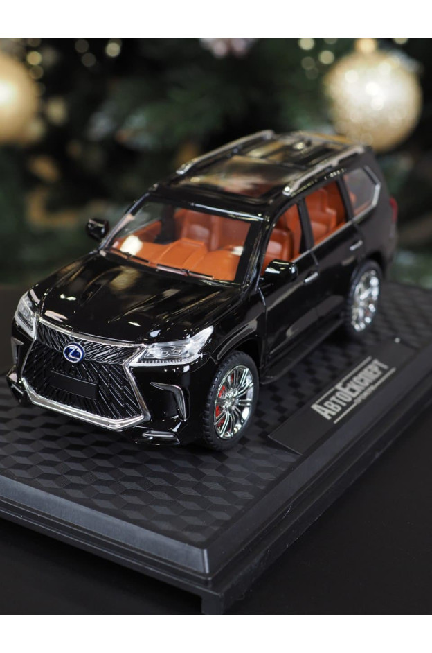 Машинка для хлопчика GT-02063 металопластик Lexus LX570, чорний