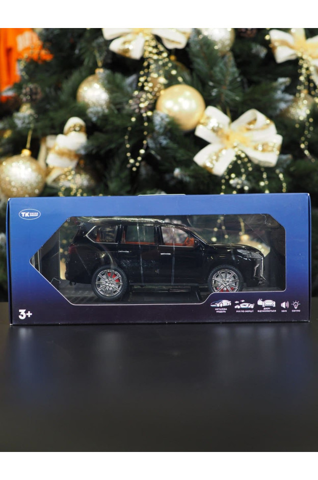 Машинка для хлопчика GT-02063 металопластик Lexus LX570, чорний
