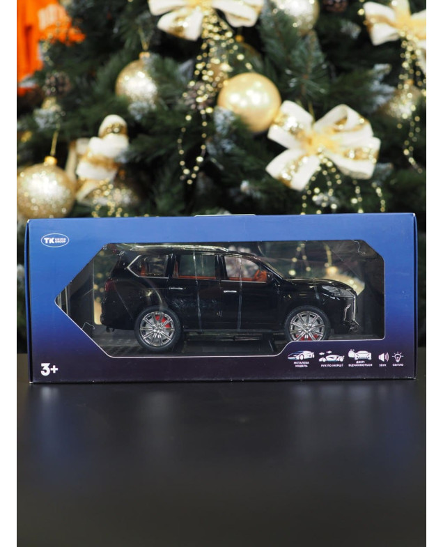 Машинка для хлопчика GT-02063 металопластик Lexus LX570, чорний