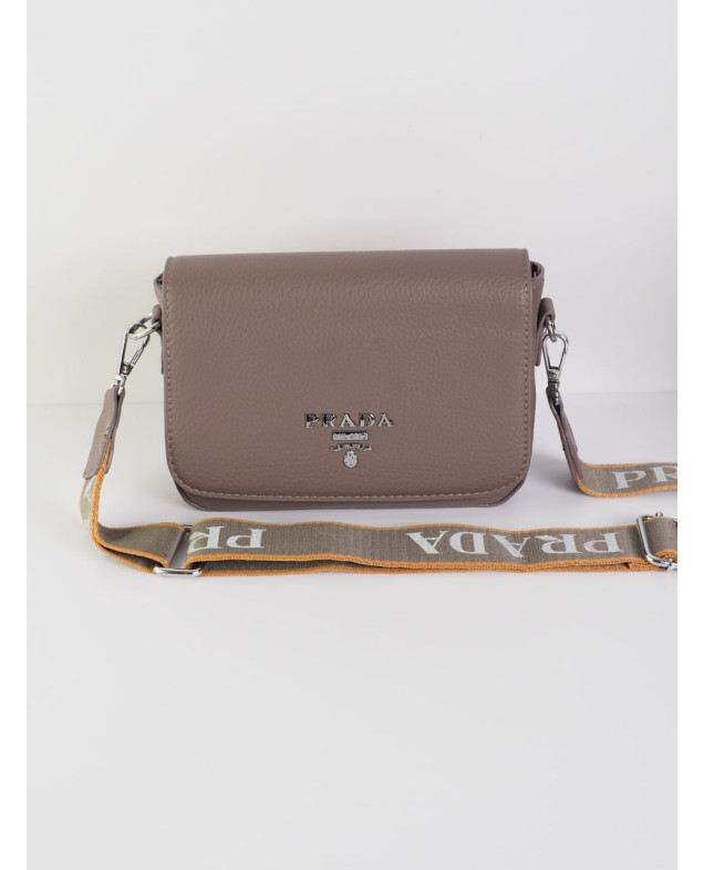 Сумка для дівчинки 6206# екошкіра какао 20*14*5 Prada