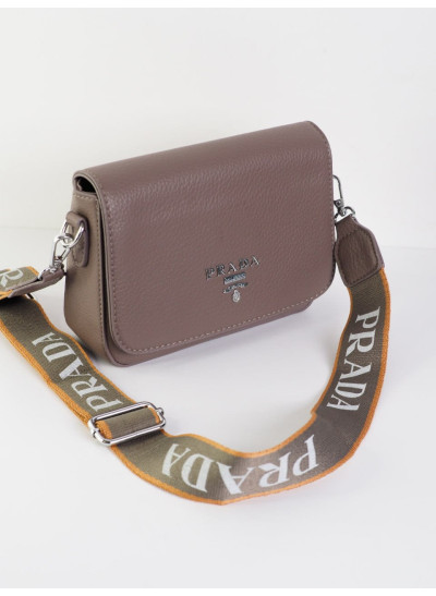 Сумка для дівчинки 6206# екошкіра какао 20*14*5 Prada