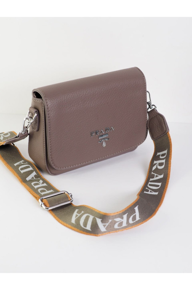 Сумка для дівчинки 6206# екошкіра какао 20*14*5 Prada