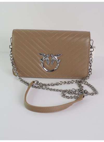 Сумка для дівчинки M366# екошкіра капучино 24*14*7 PINKO