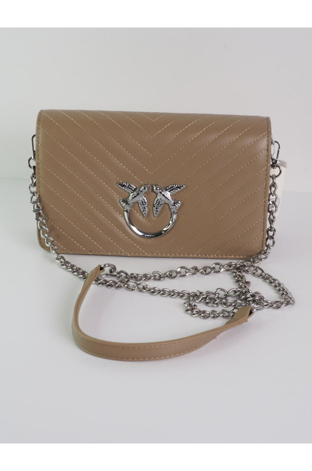 Сумка для дівчинки M366# екошкіра капучино 24*14*7 PINKO