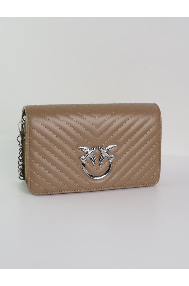 Сумка для дівчинки M366# екошкіра капучино 24*14*7 PINKO