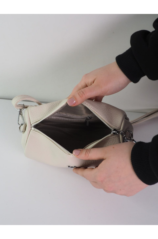 Сумка для дівчинки W9943# екошкіра бежевий 20*11*8 Hermes