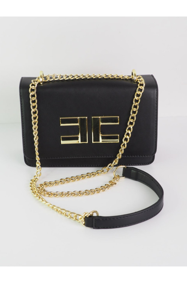 Сумка для дівчинки 3141 екошкіра сірий 15*23*9 Elisabetta Franchi ланцюжок