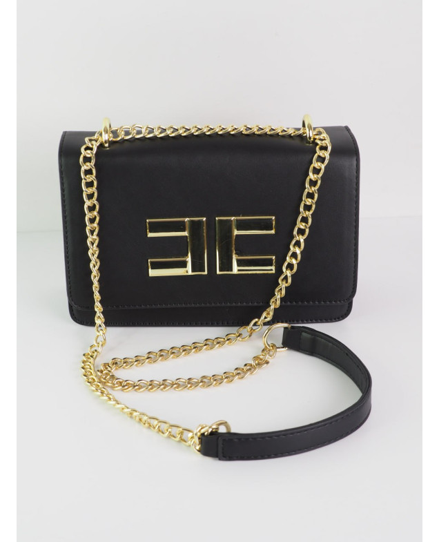 Сумка для дівчинки 3141 екошкіра чорний 15*23*9 Elisabetta Franchi ланцюжок