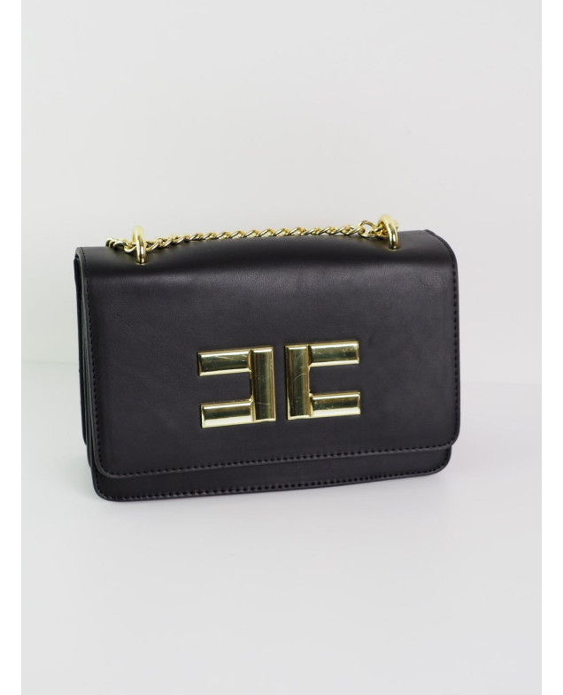 Сумка для дівчинки 3141 екошкіра чорний 15*23*9 Elisabetta Franchi ланцюжок
