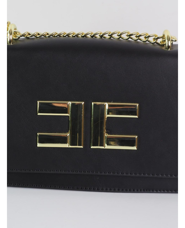 Сумка для дівчинки 3141 екошкіра чорний 15*23*9 Elisabetta Franchi ланцюжок