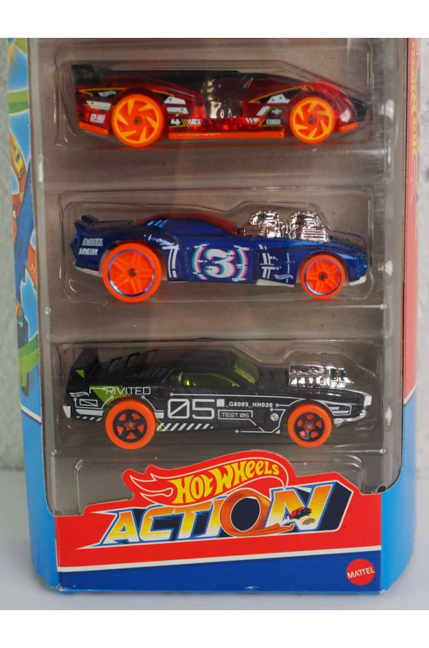 Машинка для хлопчика HOT WHEELS ORIGINAL HLY66 Набір із 5 шт