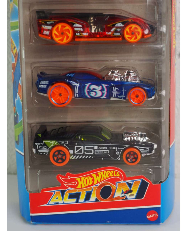 Машинка для хлопчика HOT WHEELS ORIGINAL HLY66 Набір із 5 шт