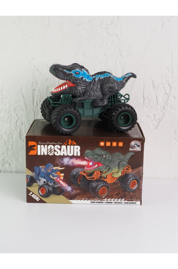 Машинка для хлопчика Monster Trucks ORIGINAL 3378 Динозавр на радіокеруванні, звук, світло, пар