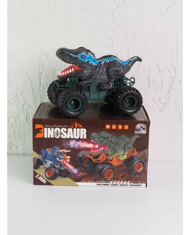 Машинка для хлопчика Monster Trucks ORIGINAL 3378 Динозавр на радіокеруванні, звук, світло, пар