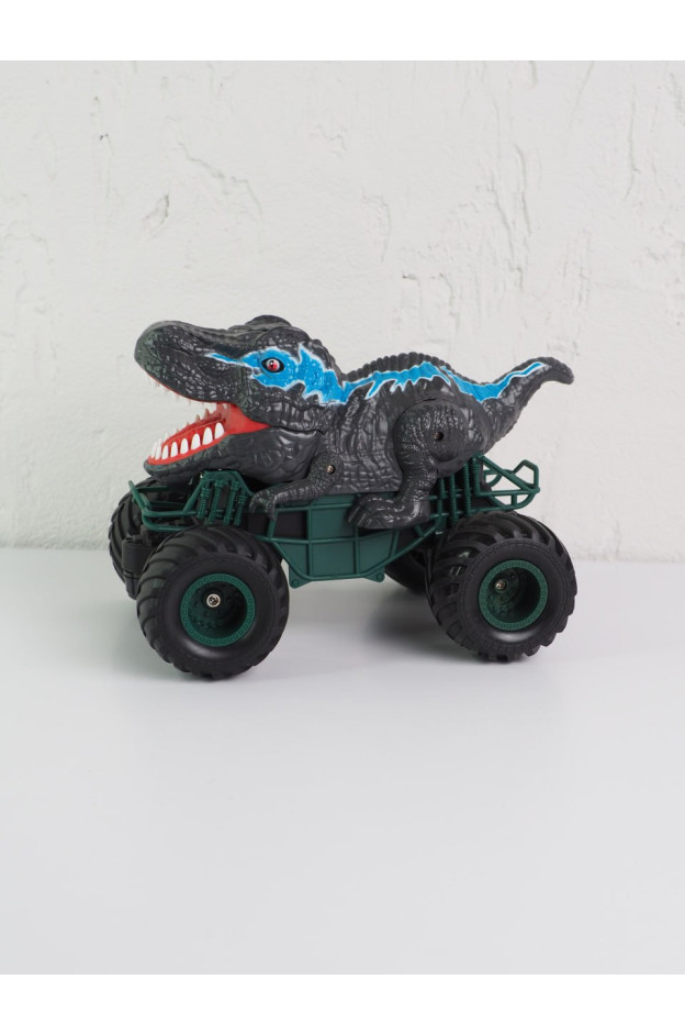 Машинка для хлопчика Monster Trucks ORIGINAL 3378 Динозавр на радіокеруванні, звук, світло, пар