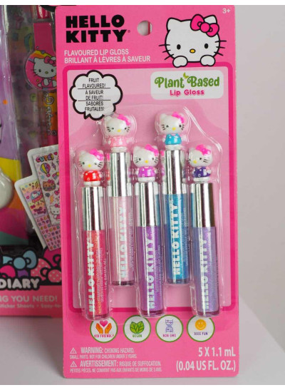 Косметика для дівчинки Hello Kitty ORIGINAL 997321 рослинний, зволожуючий блиск для губ