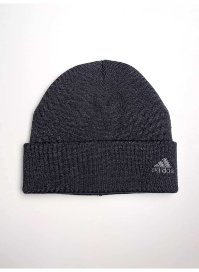 Шапка для хлопчика весна/осінь 997373 нейлон/акрил графіт подвійна Adidas 54-56(р)