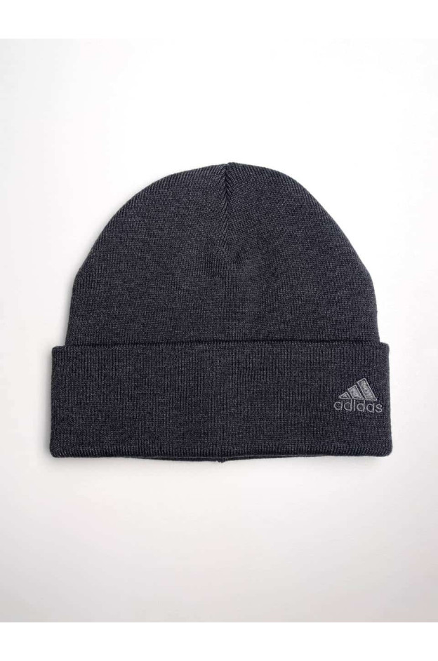 Шапка для хлопчика весна/осінь 997373 нейлон/акрил графіт подвійна Adidas 54-56(р)