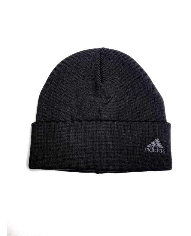Шапка для хлопчика весна/осінь 997373 нейлон/акрил чорний подвійна Adidas 54-56(р)
