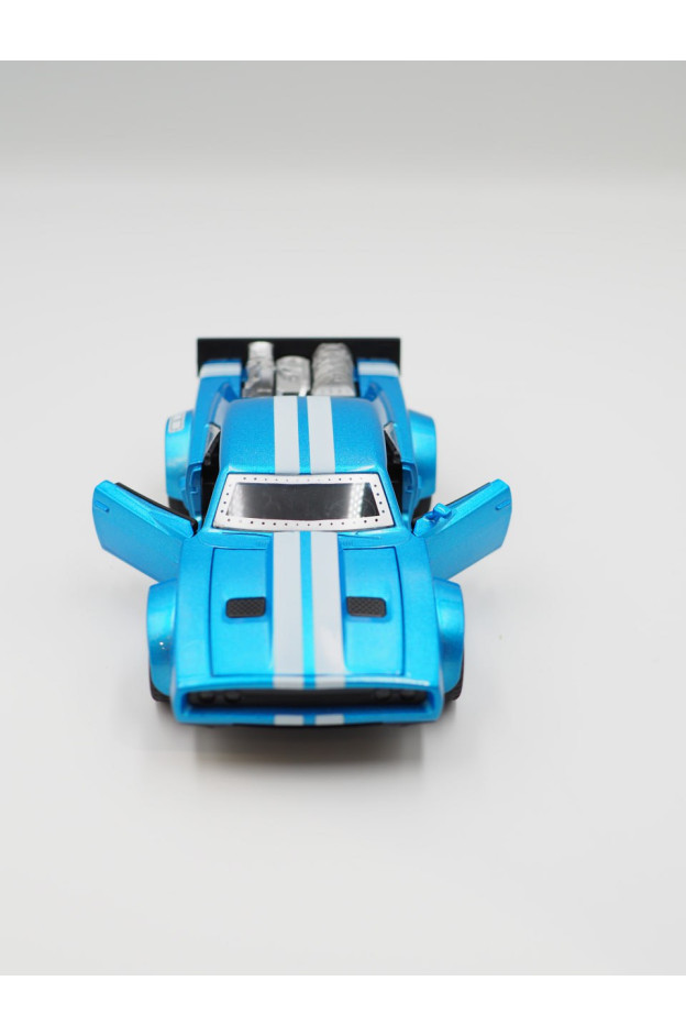 Машинка для хлопчика DL-70012 металопластик Dodge Charger блакитний